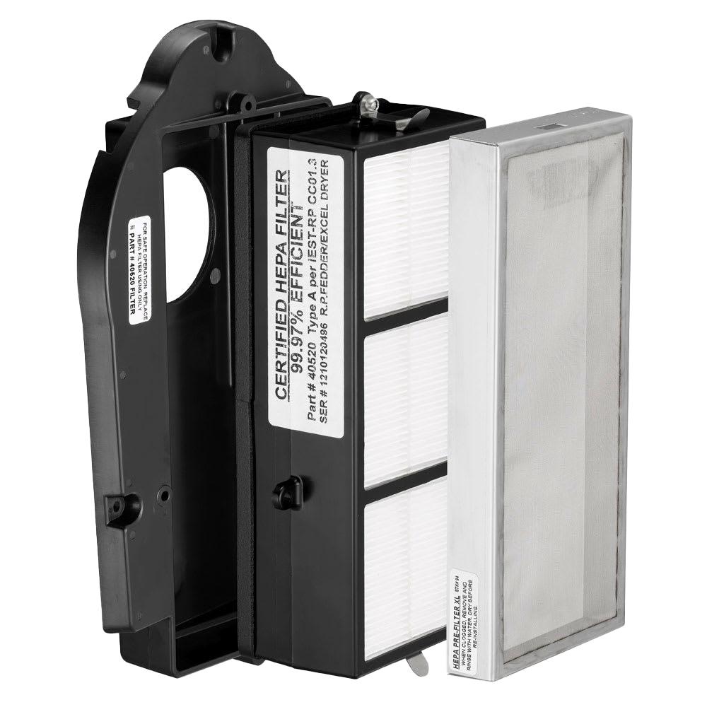 filtro de aire hepa para secador de manos